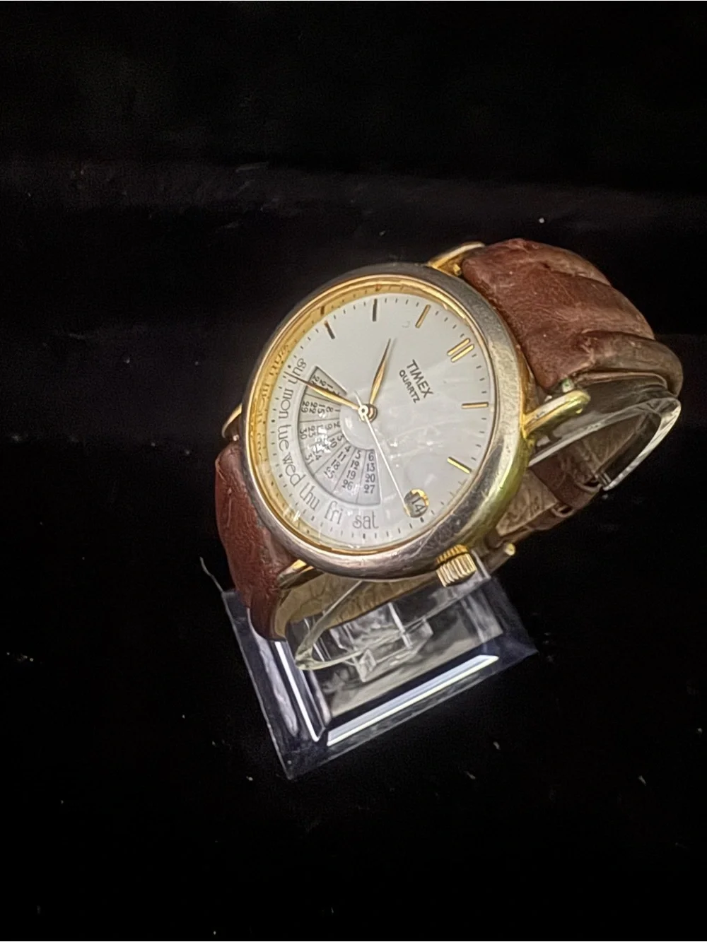 Timex wristwatch gold